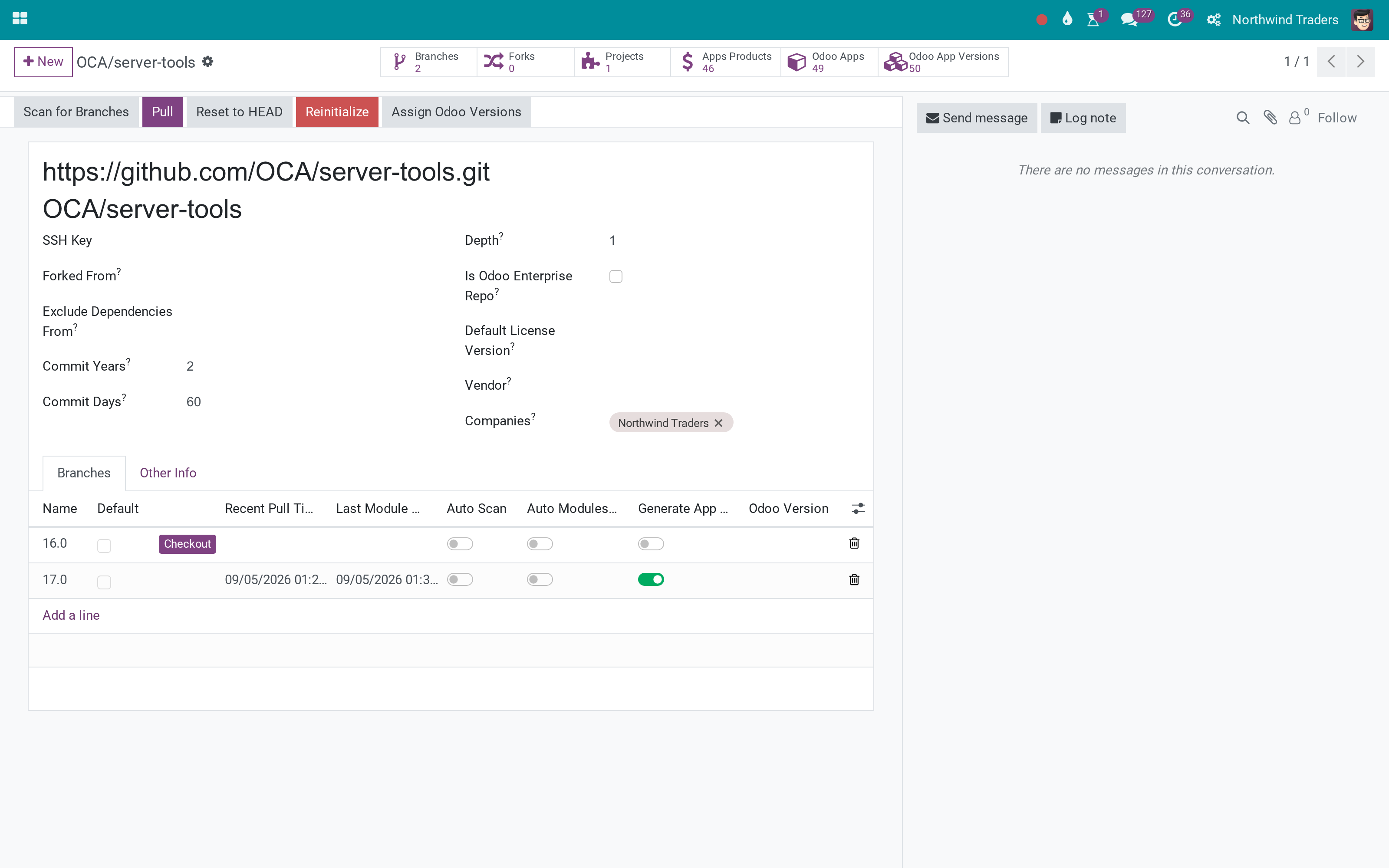 OCA/server-tools