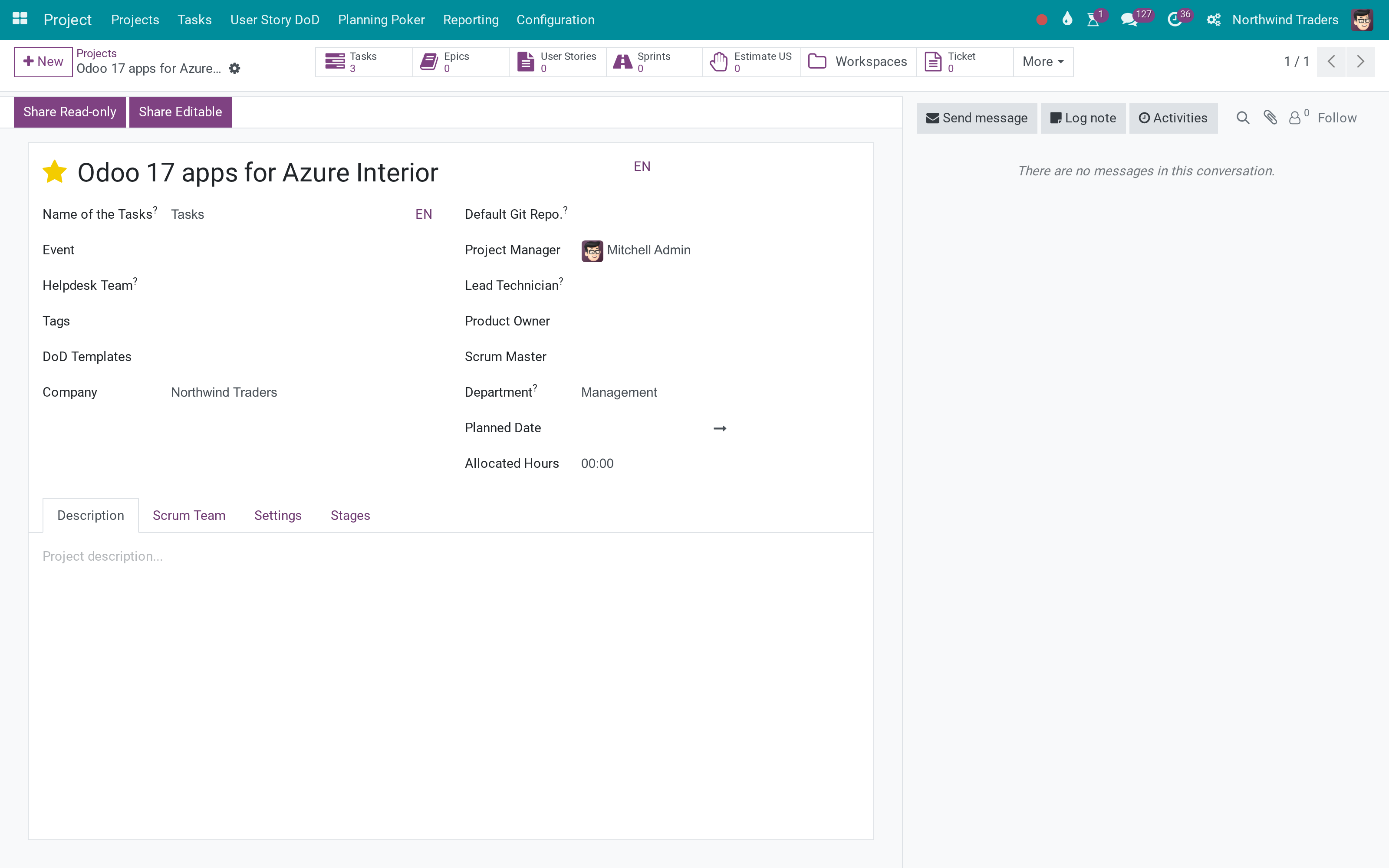 Apps for Azure Interior