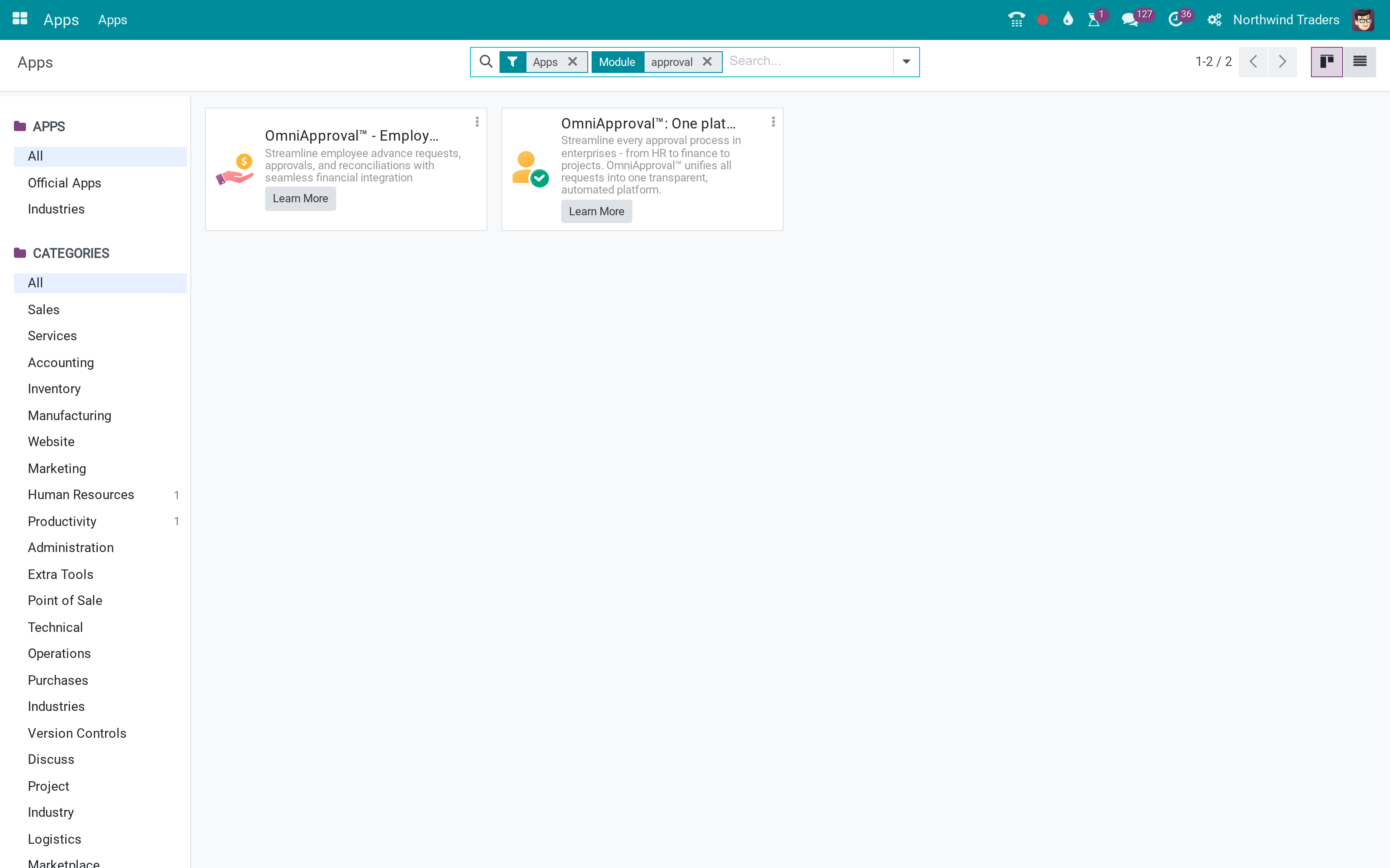 Approval apps