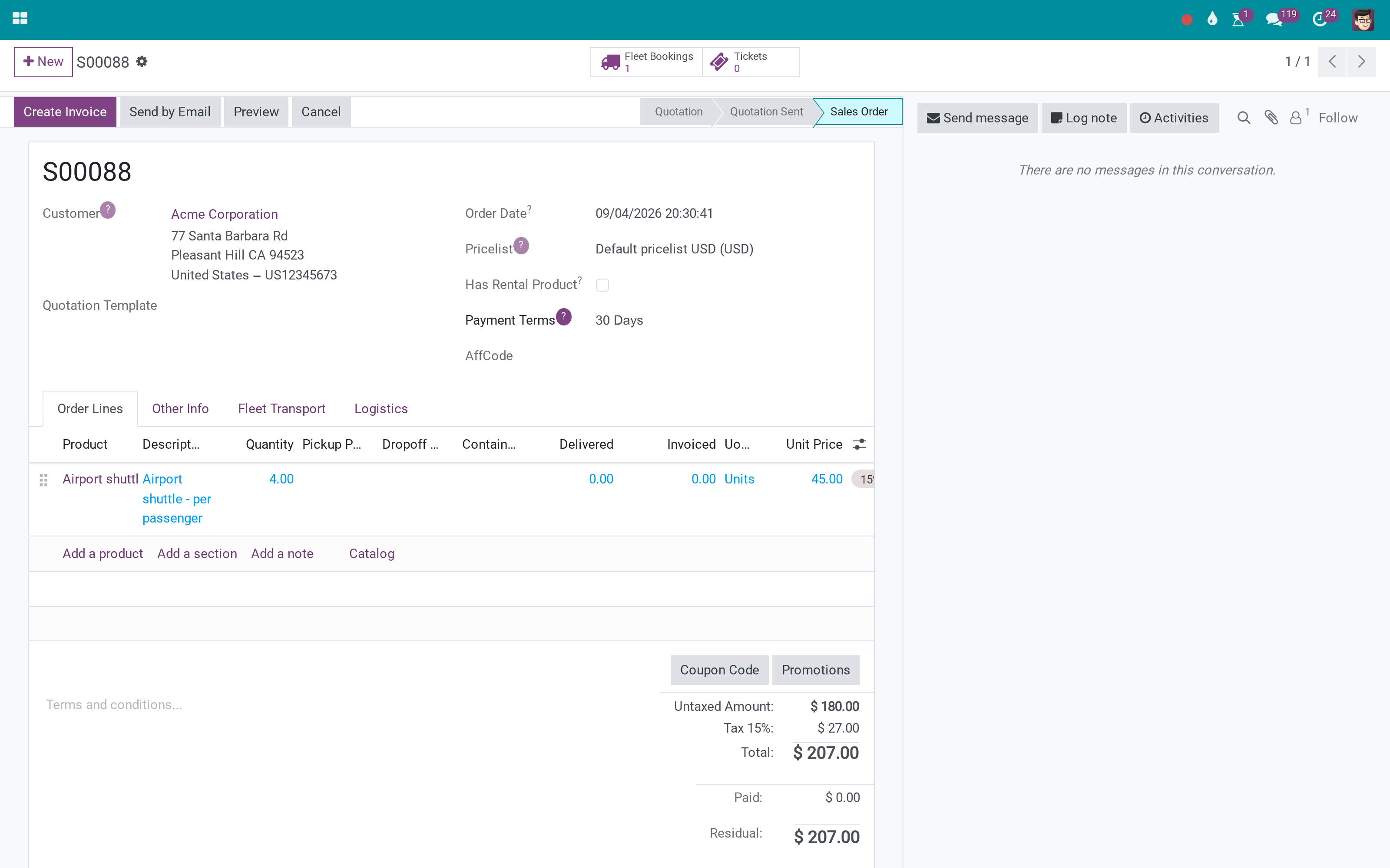 Sell a seat; get a passenger booking on confirmation
