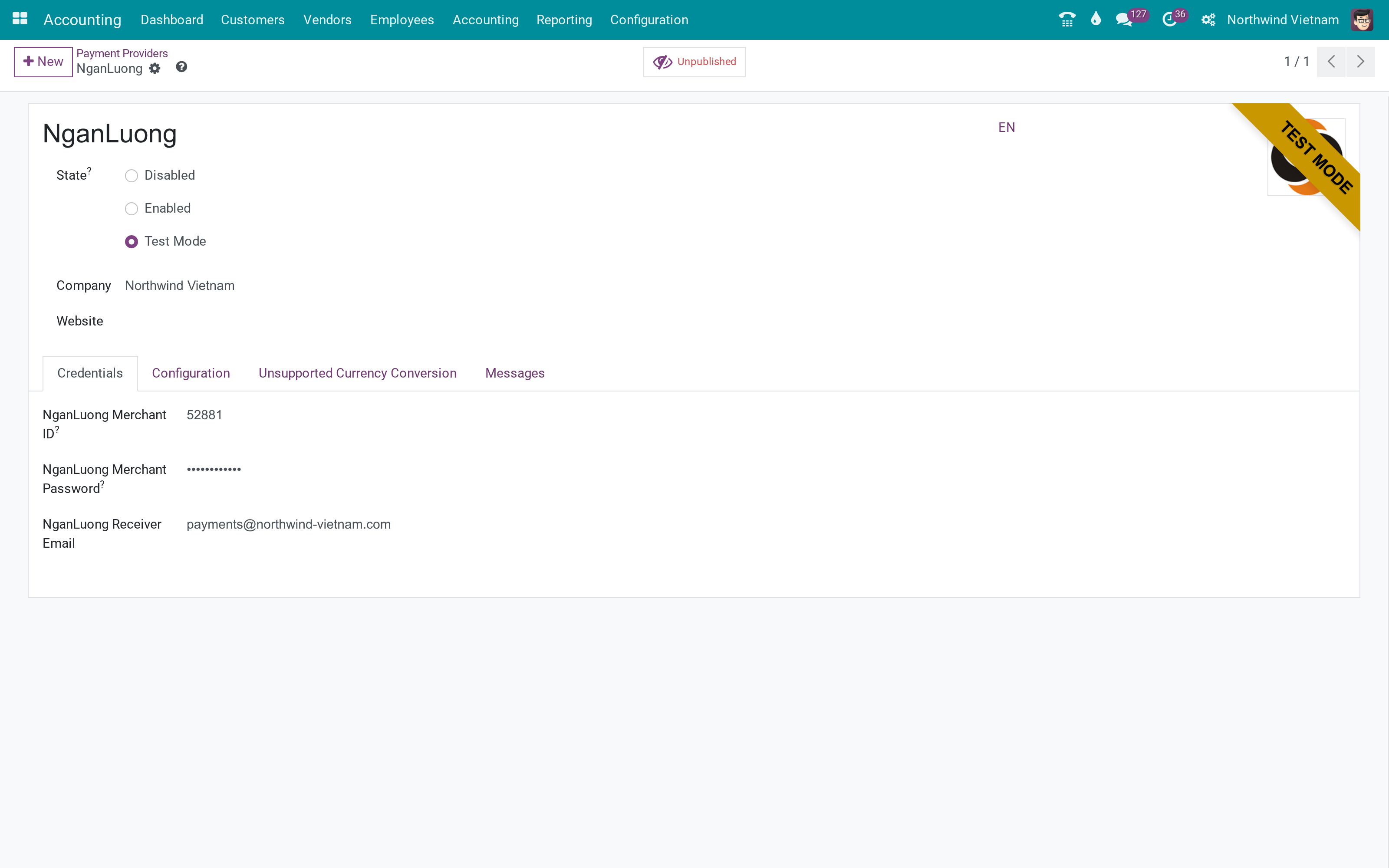 NganLuong online payments for Vietnamese customers