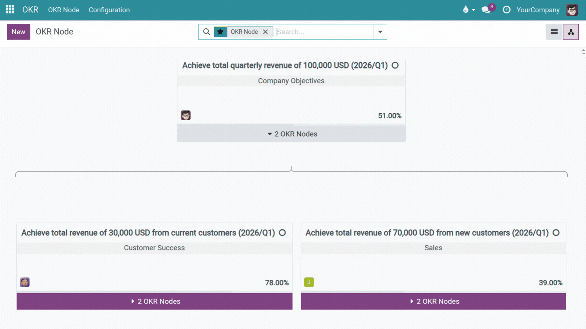 Viindoo OKR Overview