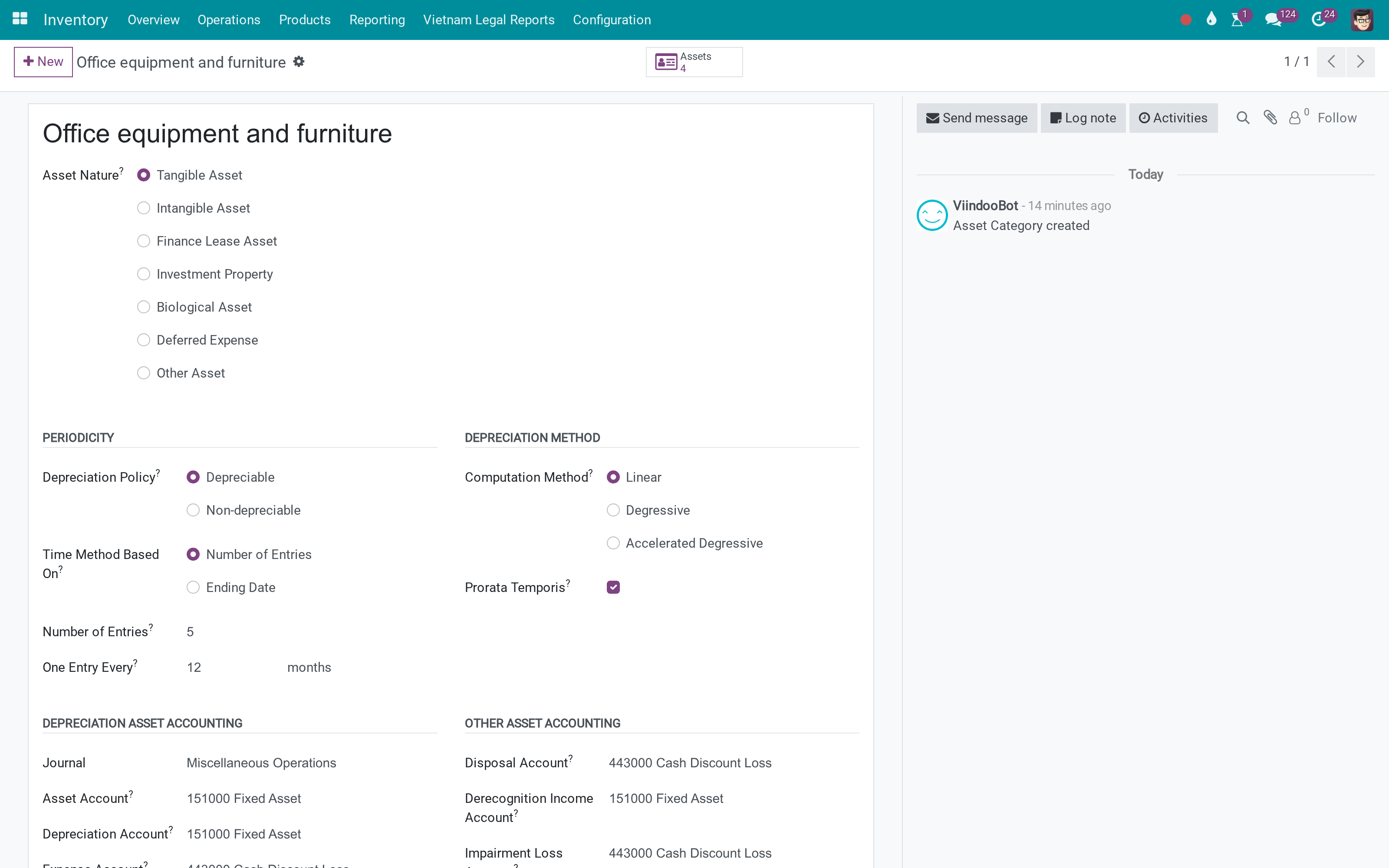 Asset category