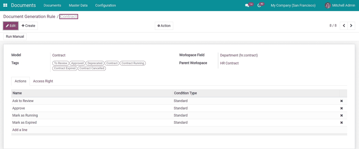 Documents - HR Contract