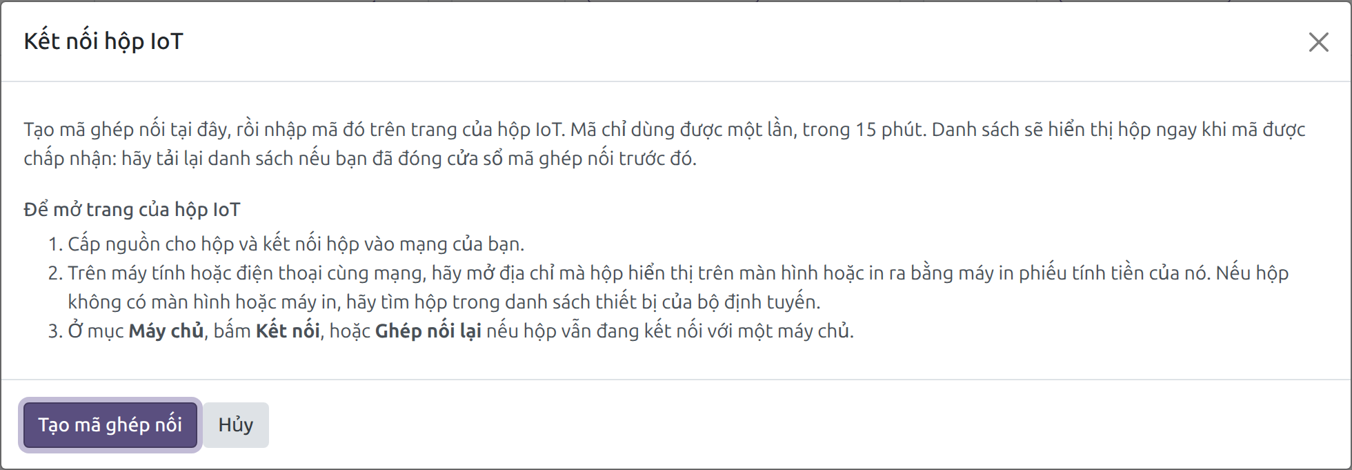 Ghép nối bằng mã dùng một lần