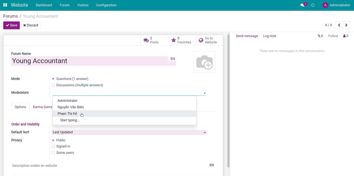 Forum - Security Groups