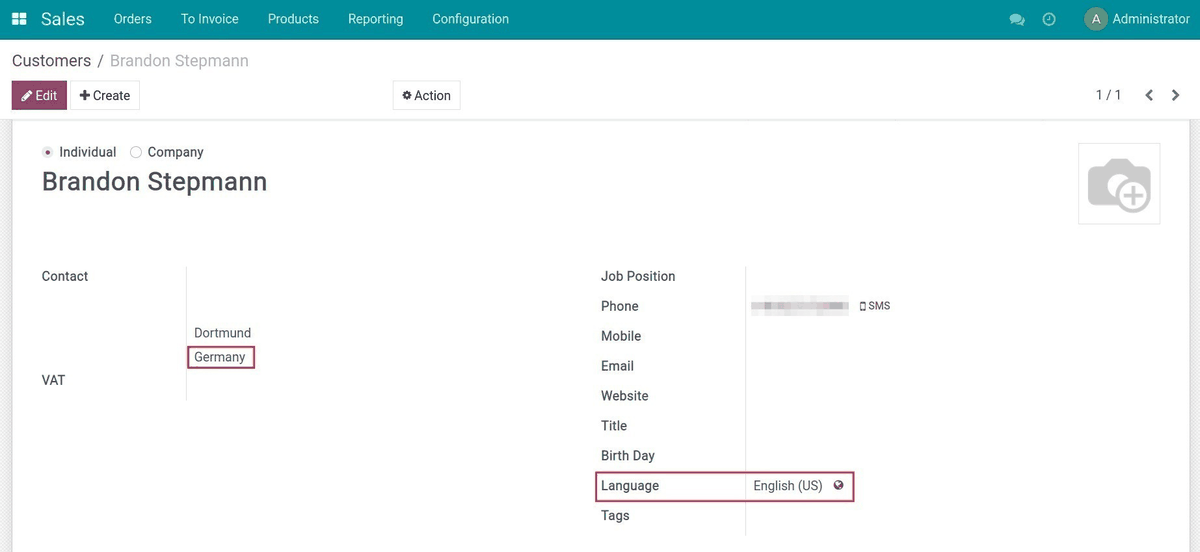 Vietnam E-invoice - Sale