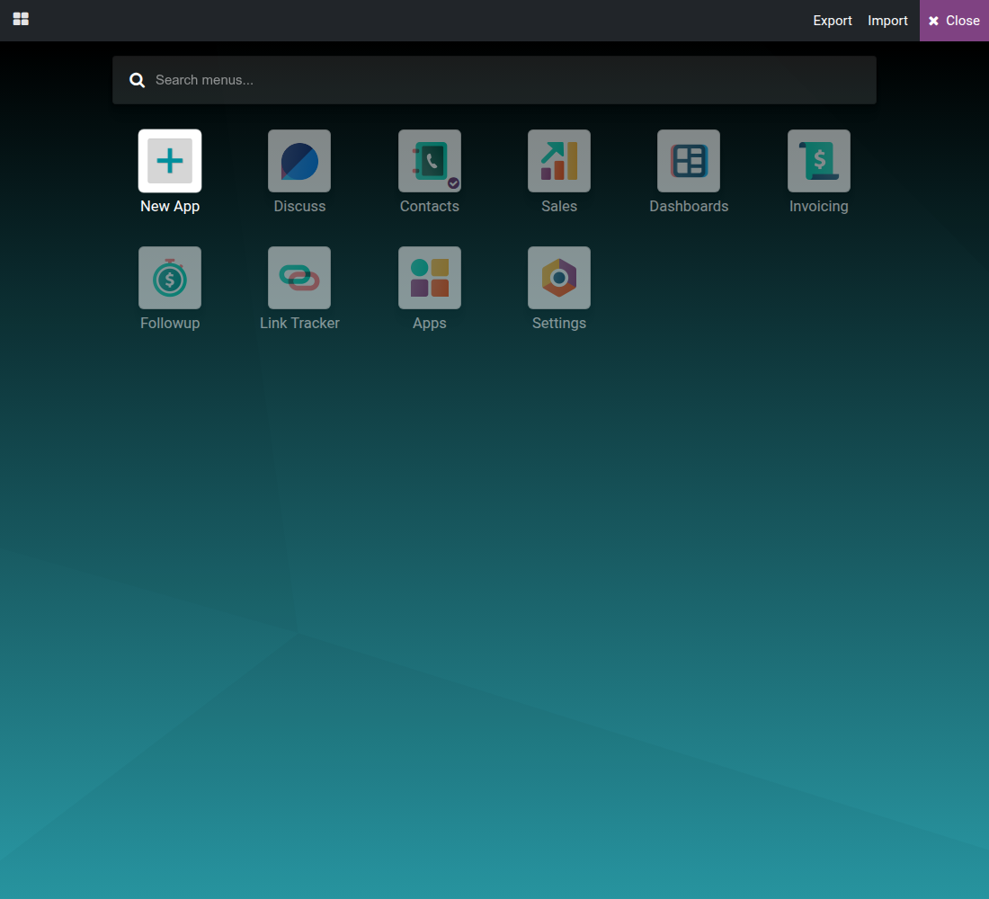 Export and import your customizations