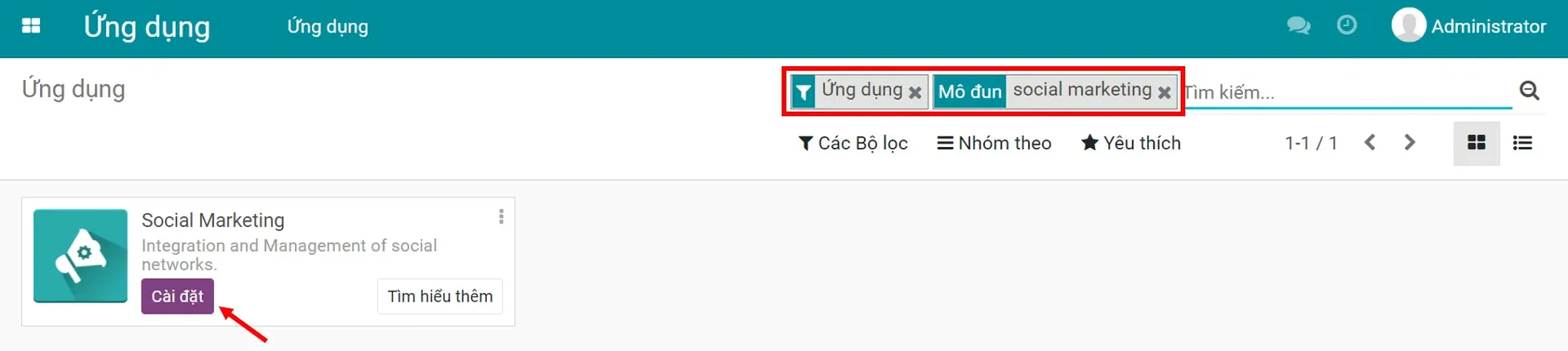 Cai dat Social Marketing trong Odoo ERPOnline Cai--dat-Social-Marketing-trong-Odoo-ERPOnline